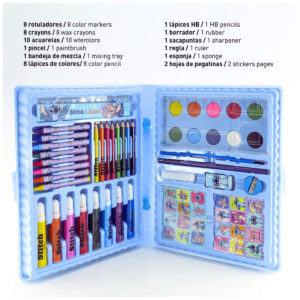 Zestaw rysunkowy Stitch w walizce 42 el.