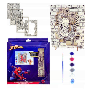 Spider-Man obraz do kolorowania 3D