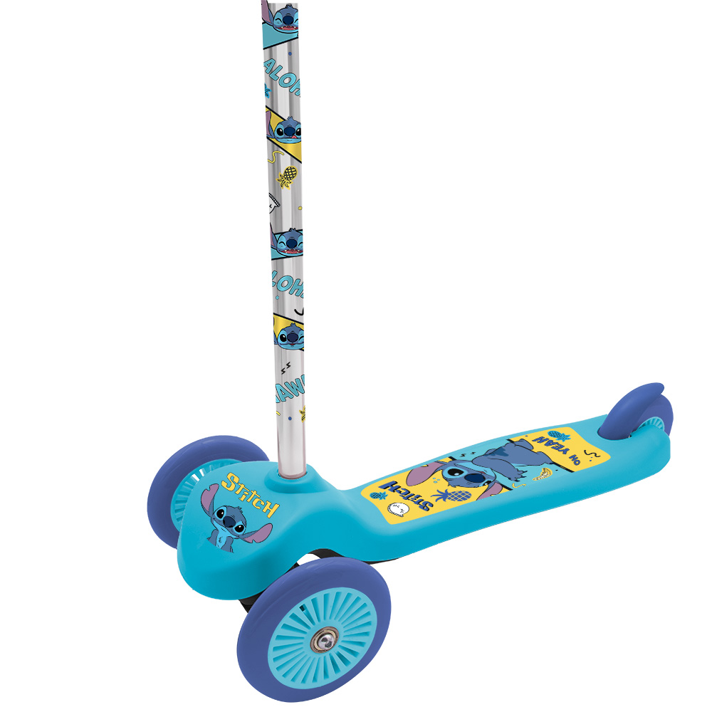 Hulajnoga balansowa 3-kołowa Stitch Disney dla dzieci składana ABEC-5 - obrazek 3