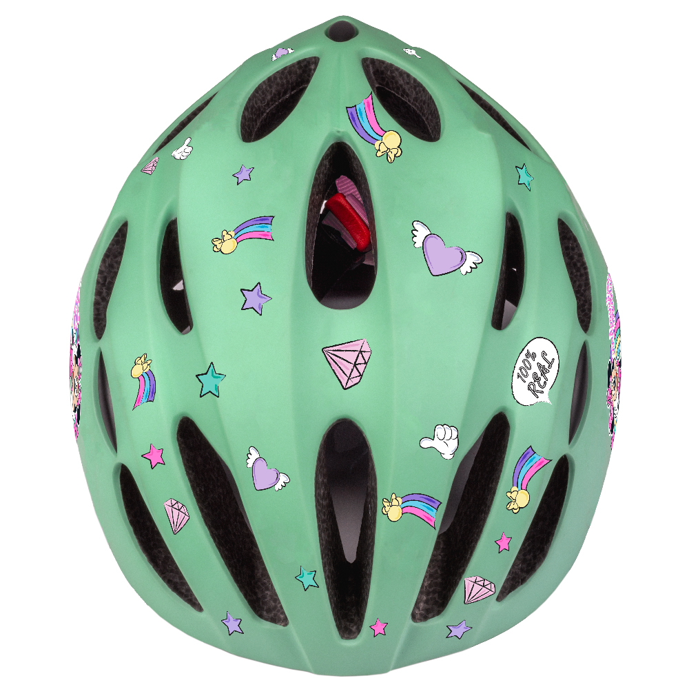 KASK ROWEROWY IN-MOLD MINNIE MINT - obrazek 5