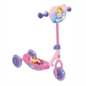 Hulajnoga 3-kołowa Baby Princess dla dzieci regulowana stabilna ABEC-5
