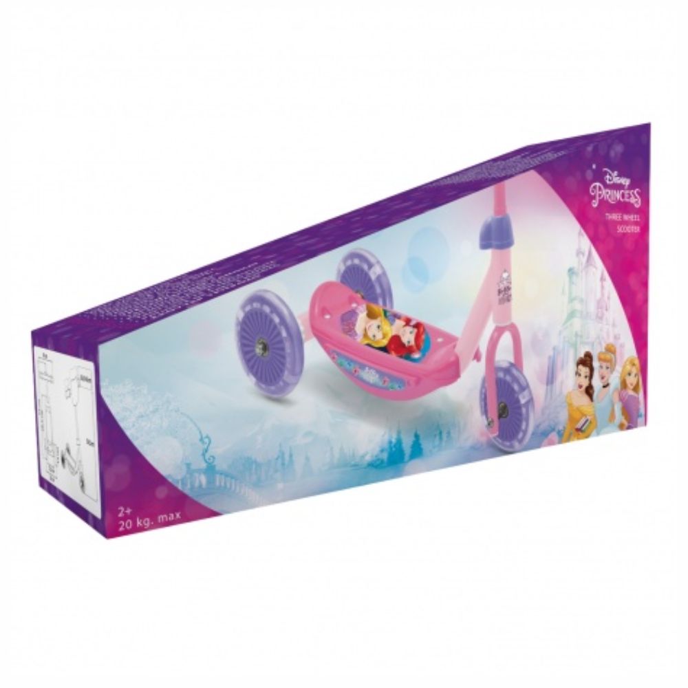 Hulajnoga 3-kołowa Baby Princess dla dzieci regulowana stabilna ABEC-5 - obrazek 5