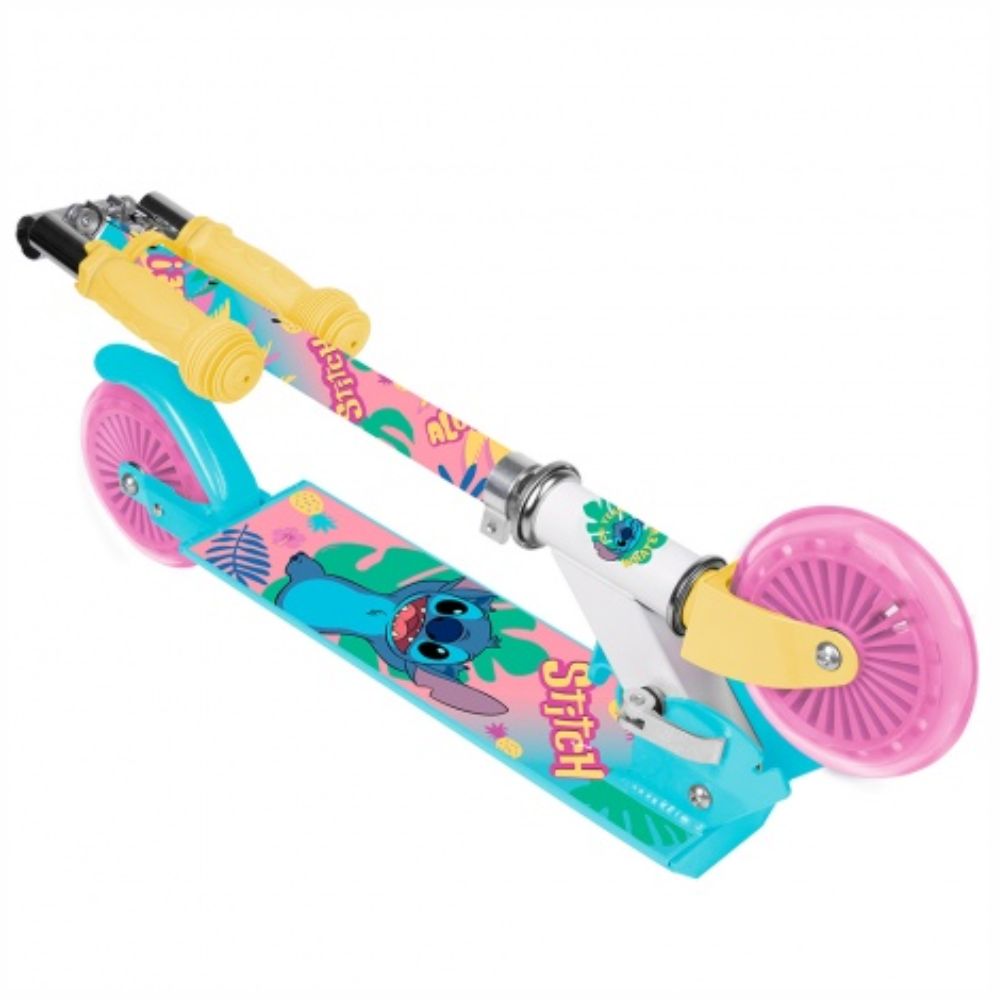 Hulajnoga 2-kołowa Stitch Disney dla dzieci składana ABEC-7