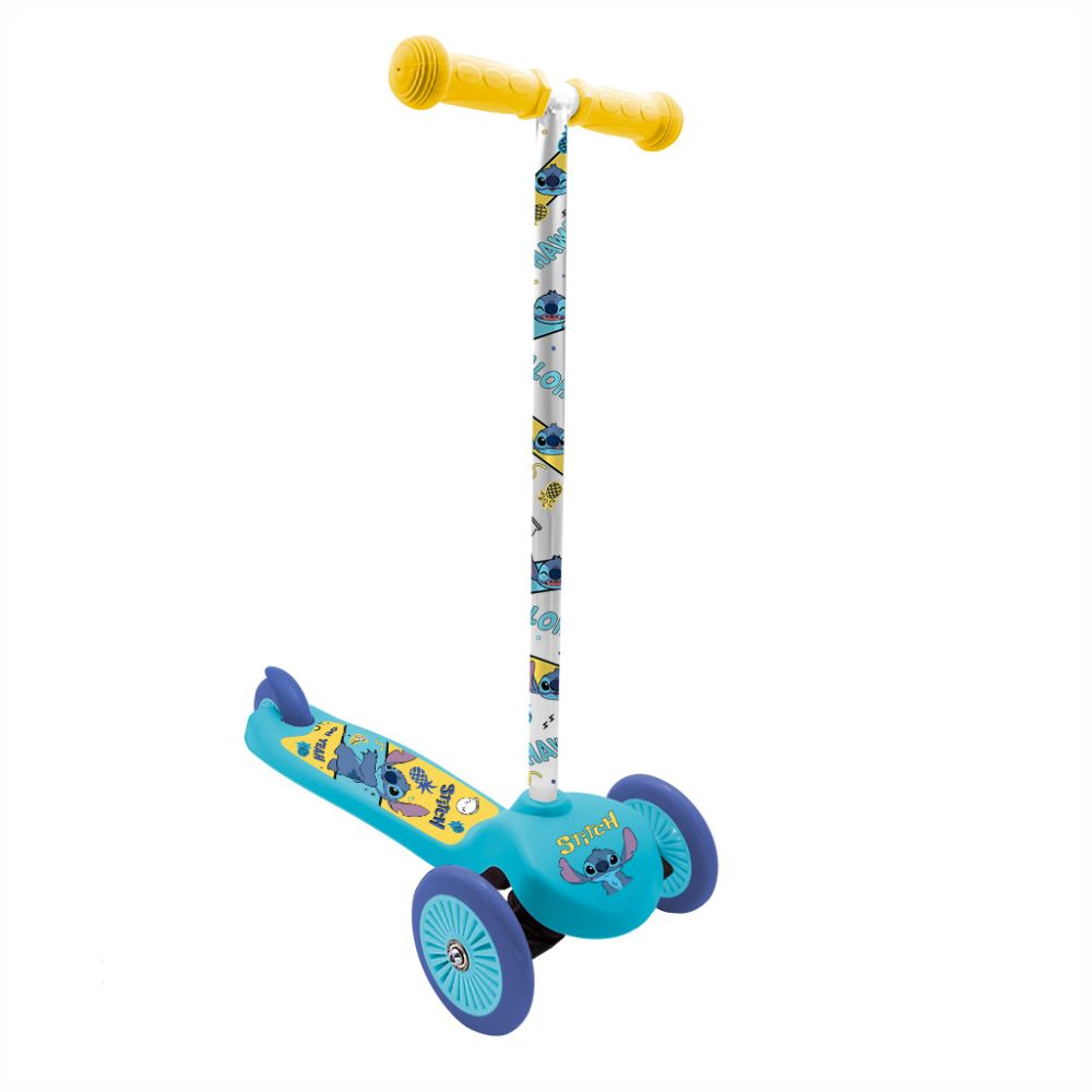 Hulajnoga balansowa 3-kołowa Stitch Disney dla dzieci składana ABEC-5