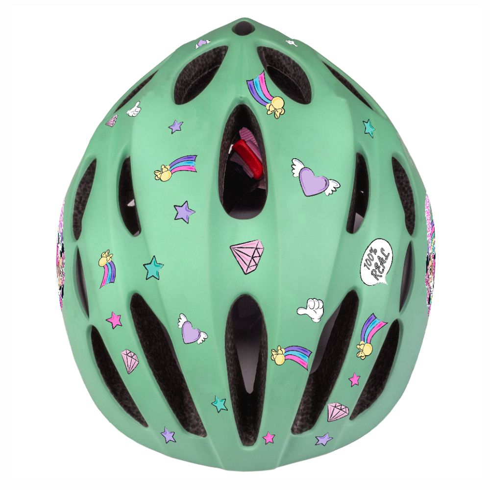 KASK ROWEROWY IN-MOLD MINNIE MINT - obrazek 3