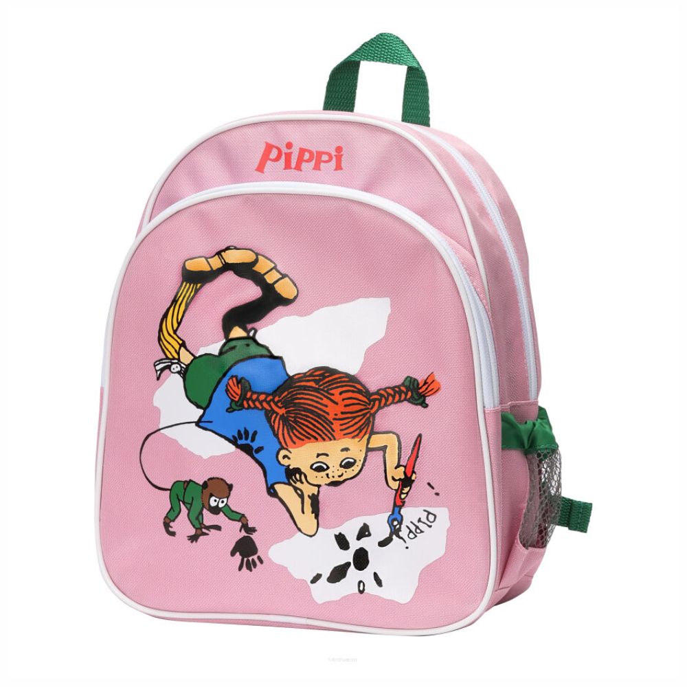 Plecak dla Przedszkolaka z Akcesoriami Różowy Wyprawka Pippi