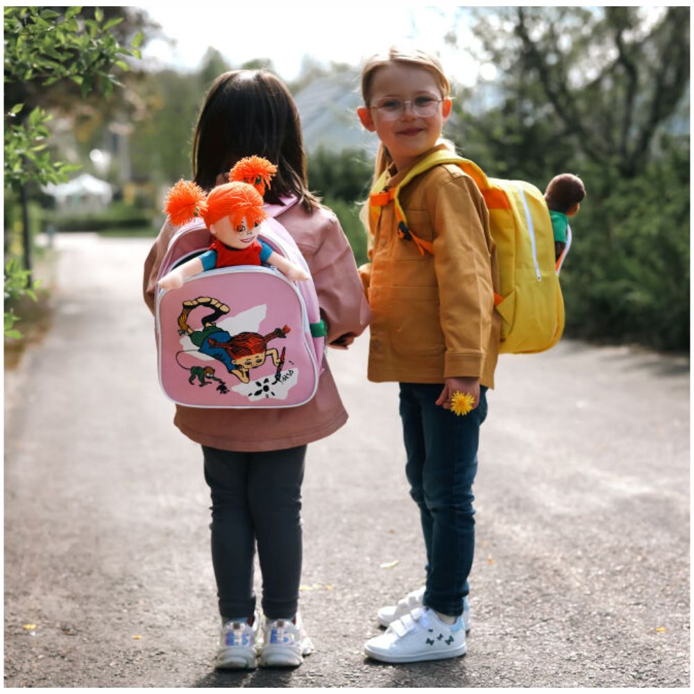 Plecak dla Przedszkolaka z Akcesoriami Różowy Wyprawka Pippi