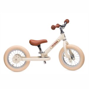 Rowerek Biegowy dla 3 Latka Trybike Dwukołowy Kremowy Matowy