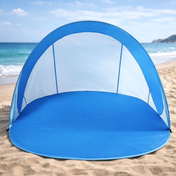 Namiot Plażowy Samorozkładający Pop Up Wodoodporny Lekki z Pokrowcem 190 cm - obrazek 5