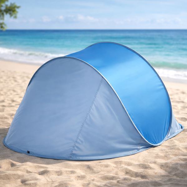 Namiot Plażowy Samorozkładający Pop Up Wodoodporny Lekki z Pokrowcem 190 cm - obrazek 6