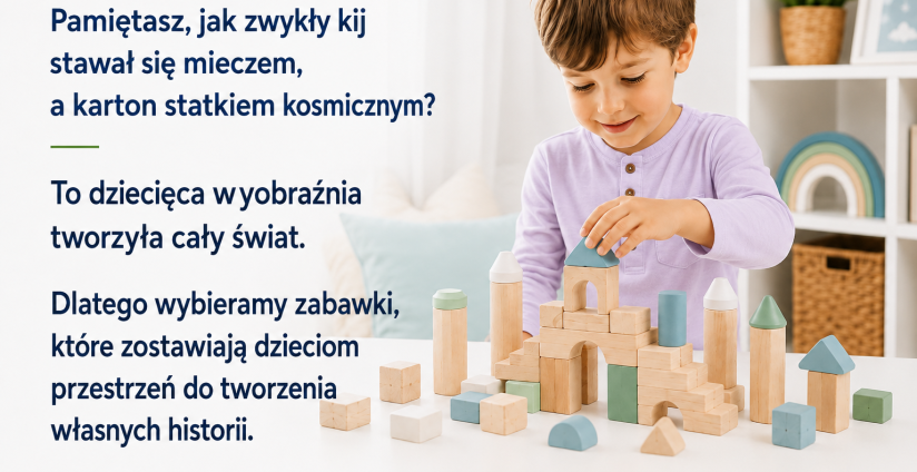 Chłopiec motto klocki